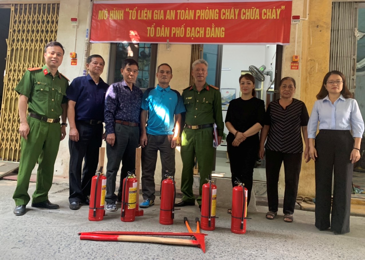 Phường Hạ Lý (quận Hồng Bàng): Ra mắt mô hình “Tổ liên gia an toàn phòng cháy và chữa cháy”